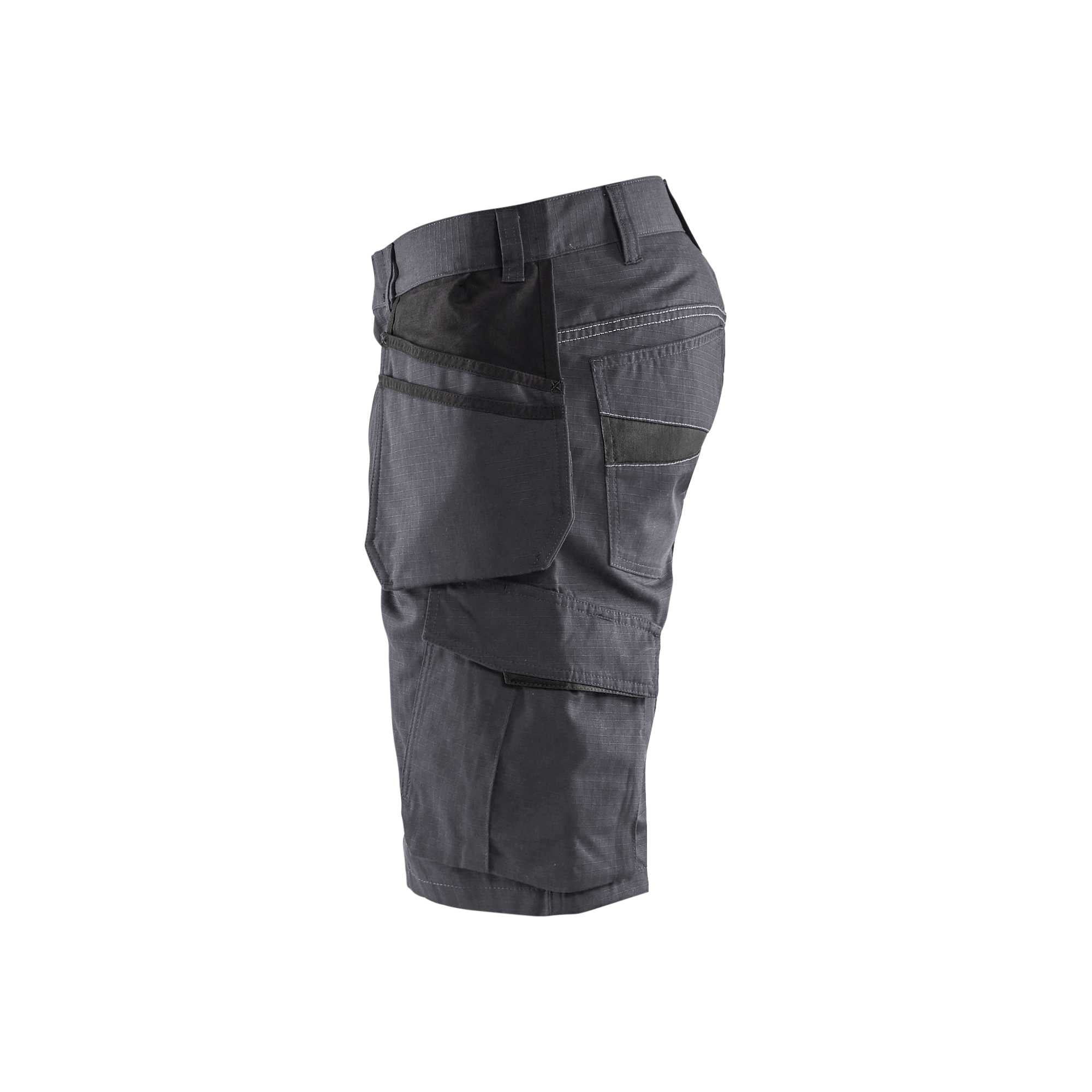 BLAKLADER 14941330 Service Shorts with Tool Pockets Work Shorts Men - ripstop fabric